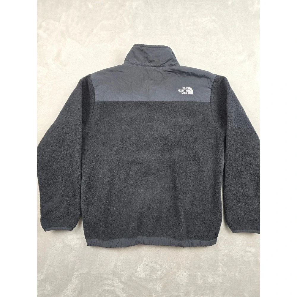The‎ North Face Denali Fleece Jacket Youth Boys Large Black Full Zip Polartec